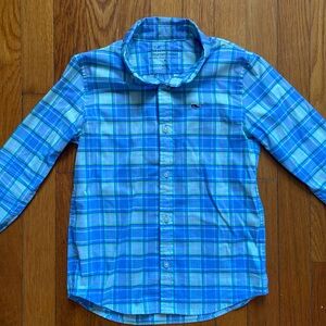 Vineyard Vines On-The-Go Performance Button Down Boys Size 6